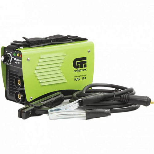  Инвертор дуговой сварки ИДС-170, 170 А, ПВ 80%, диам.эл. 1,6-3,2 мм// СИБРТЕХ 