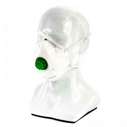  Полумаска фильтрующая формованная, модель "ИСТОК", с клапаном выдоха, FFP2 NR 