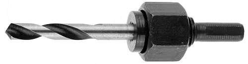  Державка с центрирующим сверлом для коронок по дереву 19-30 мм Зубр 29557_z01 