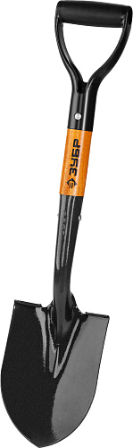  Лопата "Профи-10" автомобильная, деревянный черенок, с рукояткой, ЗУБР Профессионал 