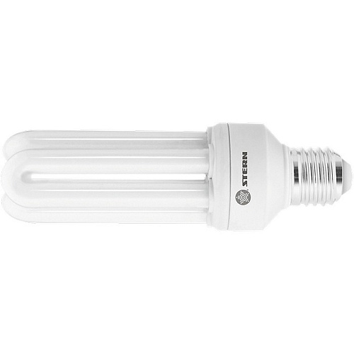  Лампа компактная люминесцентная, дуговая, 15W, 2700K, E27, 8000ч., Stern 