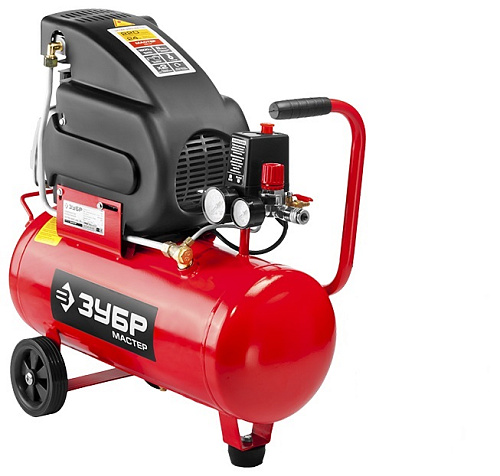  Компрессор масляный ЗУБР ЗКПМ-220-24-1.5, 24 л, 1.5 кВт 