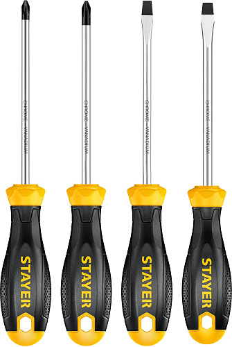  STAYER Hercules-4 набор отверток 4 шт 