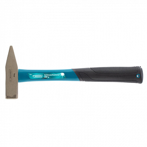  Молоток слесарный, 600 г, квадратный боек, фибергласовая обрезиненная рукоятка// GROSS 