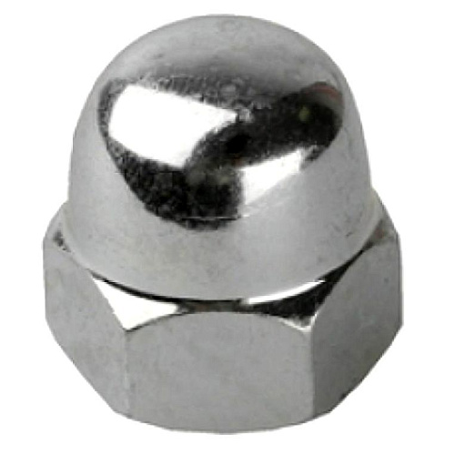  Гайка колпачковая М10 DIN 1587 сталь А2 упак. 100 шт 