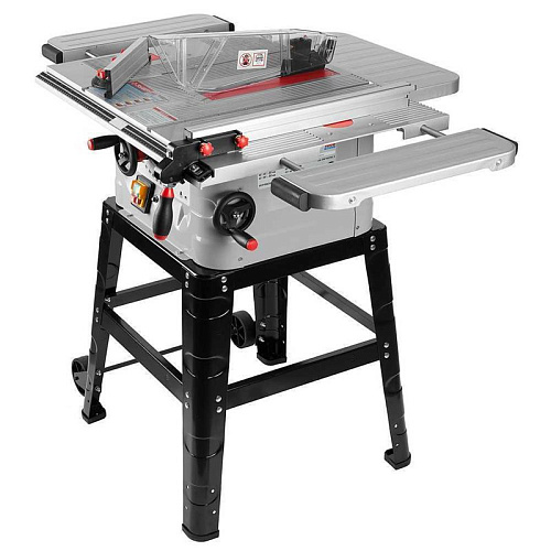  Распиловочный станок напольный со станиной и удлинителем ЗУБР СРЦ-254су 1900 Вт 