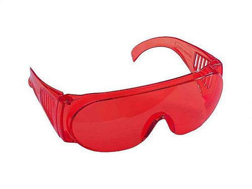  STAYER MASTER Красные, очки защитные открытого типа, с боковой вентиляцией. 