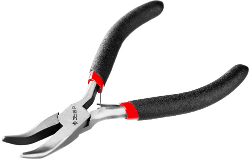  Тонкогубцы ЗУБР "СТАНДАРТ" изогнутые, 120мм 