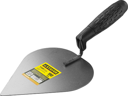  Кельма штукатура STAYER "STANDARD" с пластмассовой ручкой, КШ 