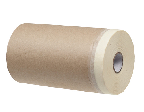  Бумага защитная с малярной лентой, 40г/м2, рулон 0,24 х 30 м (Remocolor) (шт.) 