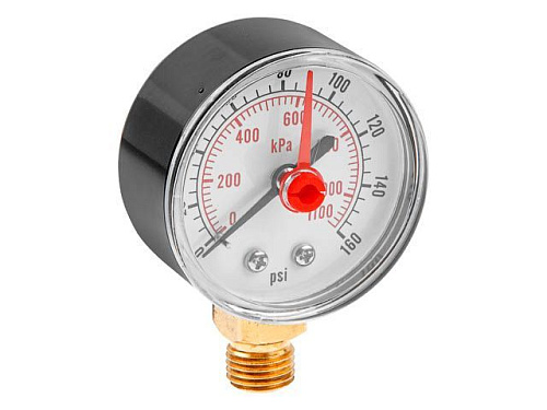  Манометр стрелочный показывающий, 11 Бар AV Engineering 