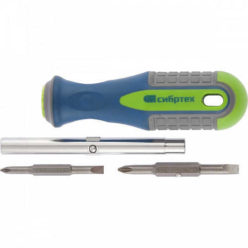  Отвертка комбинированная SL5,0 / Ph1, SL6,0 / Ph2//Сибртех 
