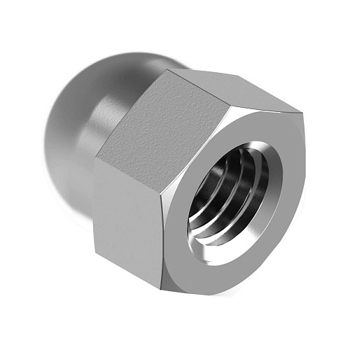  Гайка колпачковая оцинкованная М8 DIN1587 (25кг)  